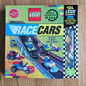 KLUTZ LEGO Race Car Kit | 10 Cars, Track, Instruction Book | STEM Boys Gift NEW